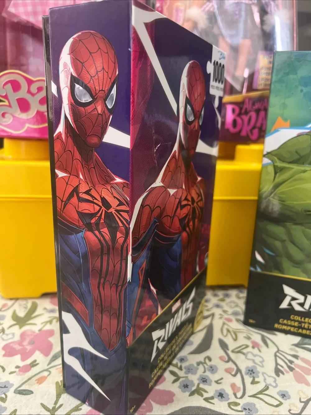 Marvel Rivals Spider-Man 1000 Pieces Blue Collector Puzzle By Novelty New Sealed